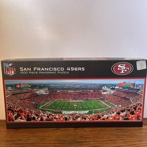 Master Pieces San Francisco 49ers NFL Stadium 1000 Pc Panoramic Jigsaw Puzzle